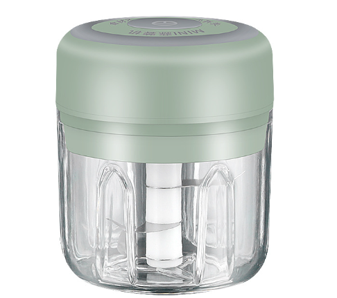 Electric Garlic Smasher Meat Grinder Green