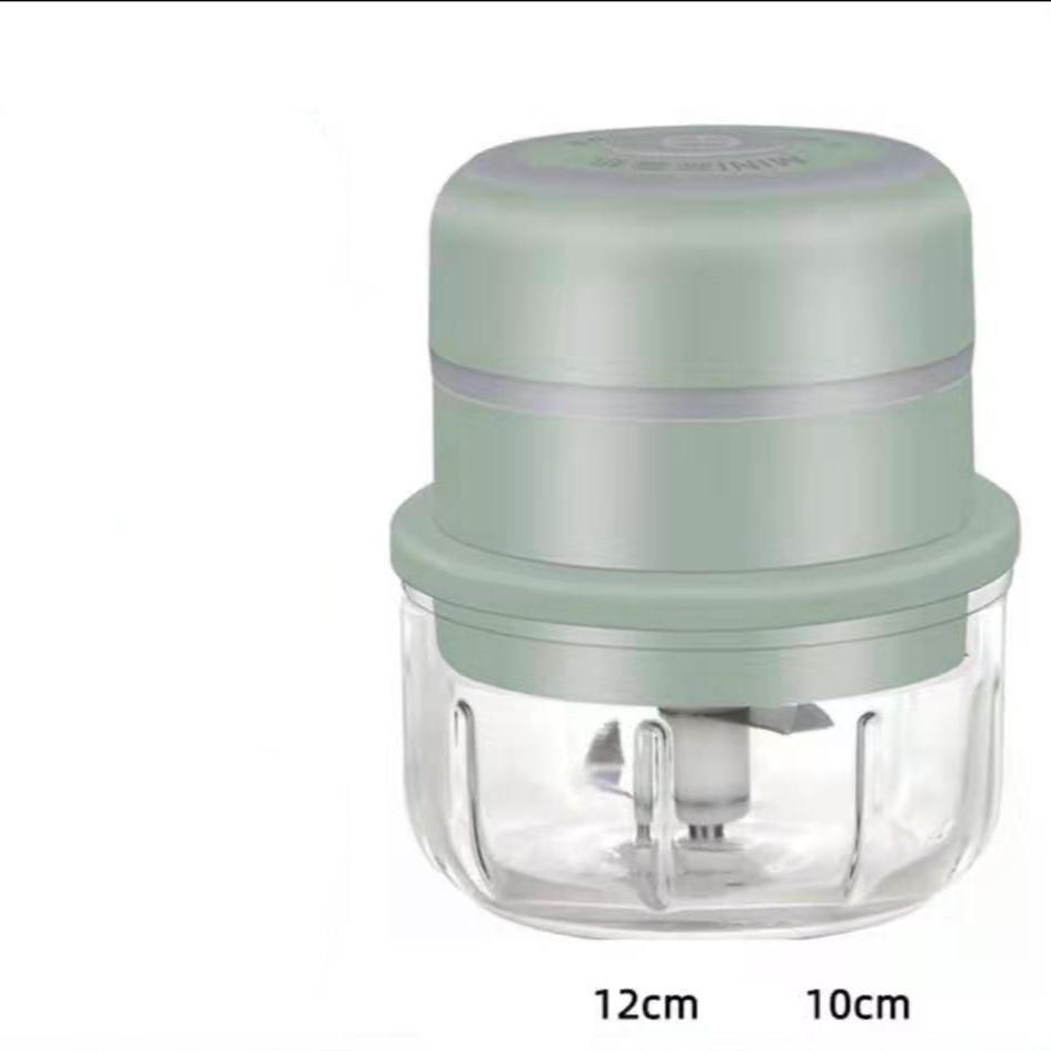 Electric Garlic Smasher Meat Grinder Green
