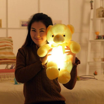 Luminous Teddy Bear Recorder Yellow