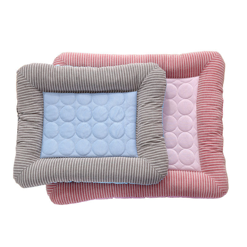 Pet Cooling Pad Bed Pink and Blue