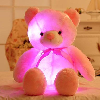 Luminous Teddy Bear Recorder Pink