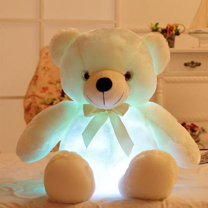 Luminous Teddy Bear Recorder White