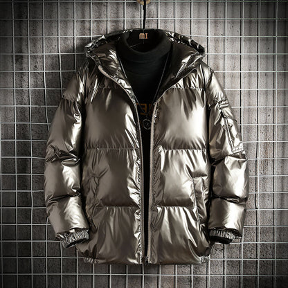 Shiny Cotton Coat